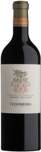 Cederberg Five Generations Cabernet Sauvignon Bottle Shot