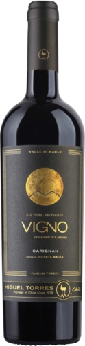 Torres Cordillera VIGNO Carignan bottle Shot High Res